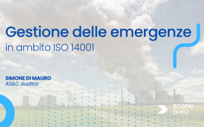 Gestione delle emergenze in ambito ISO 14001