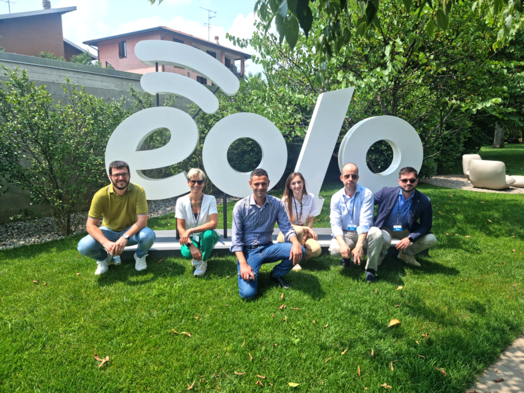 L'azienda Eolo con il team di audit di Audit Service & Certification