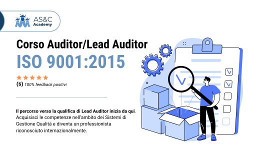 Corso ISO 9001 Auditor/Lead Auditor
