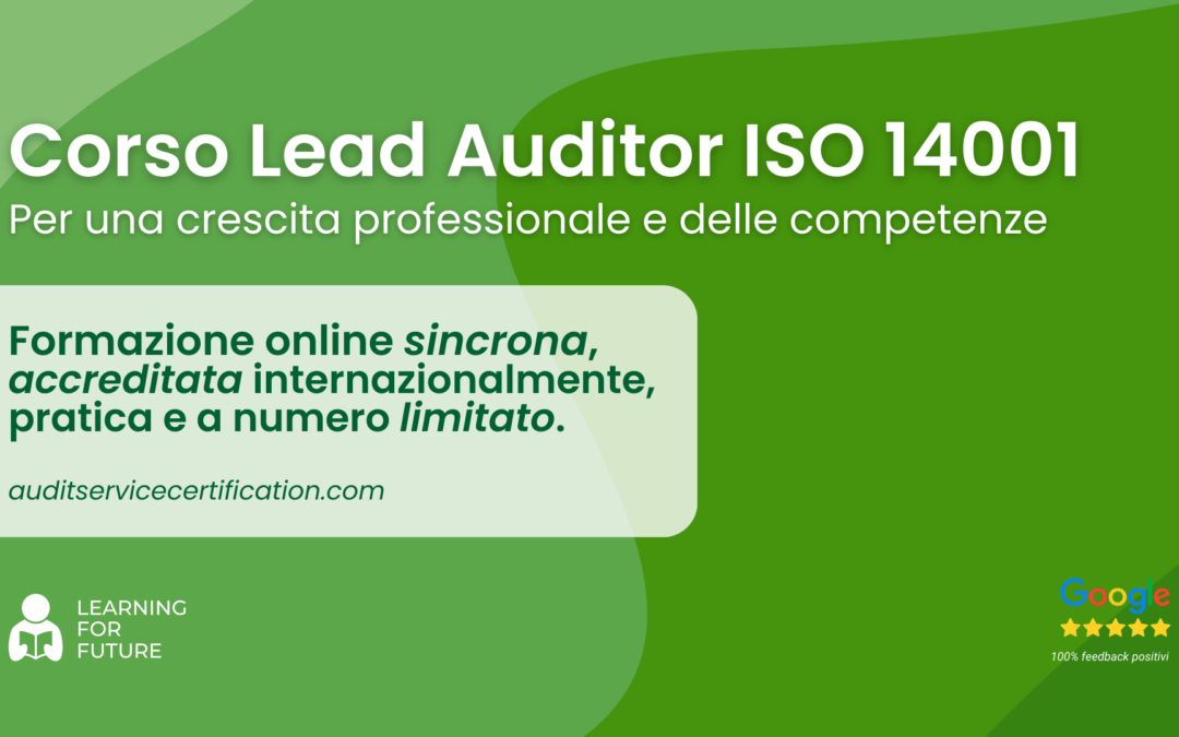 Corso Lead Auditor ISO 14001