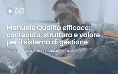 Manuale Qualità ISO 9001 efficace
