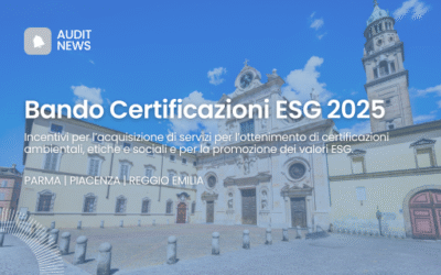Bando Certificazioni ESG 2025 | Contributi a Fondo Perduto per ISO e Sostenibilità