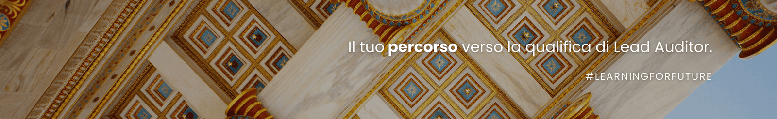 Corsi lead Auditor di AS&C Academy banner pagina corsi con scena academy e frase evocativa